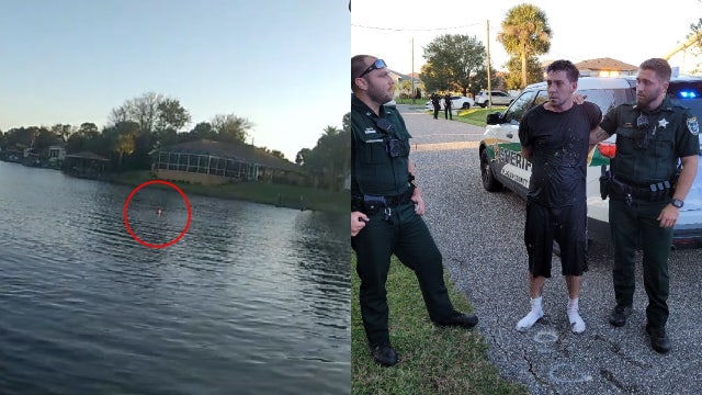 Florida man jumps in canal to evade arrest after punching neighbor, deputies say: 'What are you doing?'