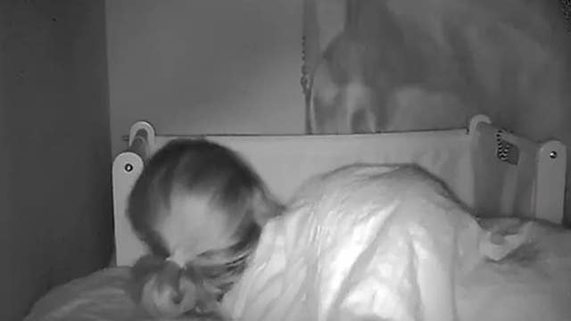 Watch: Mom scoops baby moments before Storm Ciarán’s 100-mph winds shatter bedroom window