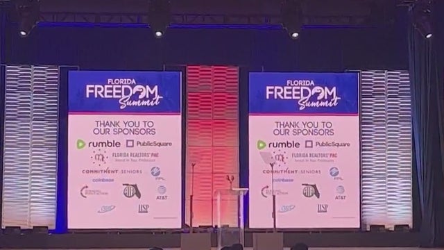 Trump, DeSantis, among speakers at Florida GOP's 'Freedom Summit'