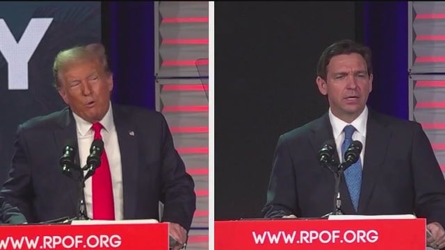 DeSantis 'like a wounded falling bird,' Trump says at Central Florida Republican summit