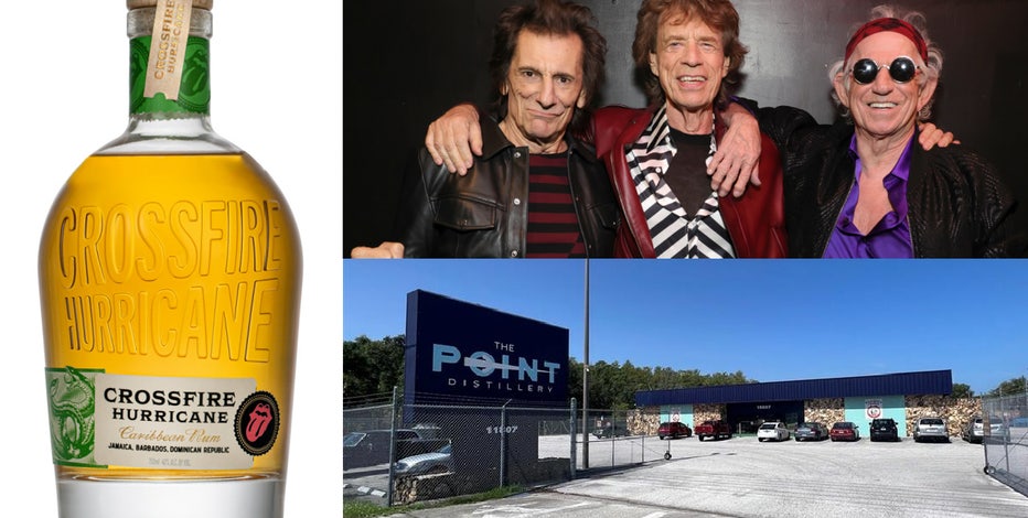The Rolling Stones' first-ever spirit to be produced in Florida: 'We make the rum, they make the music'