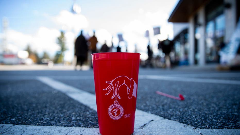 Starbucks' reusable red cup day returns Thursday, November 16