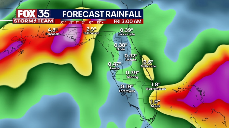 Orlando Weather: Rain Chances Increase This Week With Isolated Showers ...