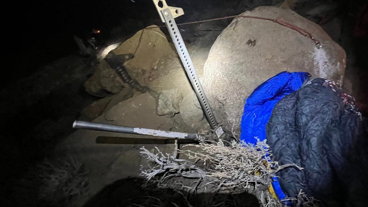 California hiker pinned under boulder weighing at least 6K pounds rescued after 7 hours - Vimarsana News