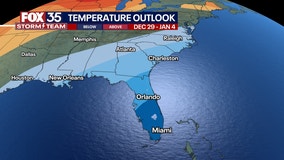 Christmas Day Forecast: Central Florida county-by-county holiday weather