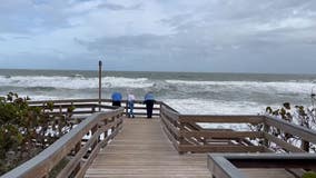 Florida tourists in Cocoa Beach brace for severe weather threat this weekend