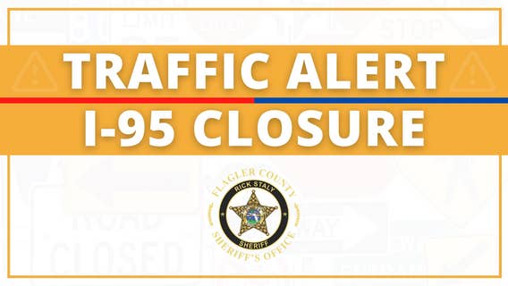 Multiple lanes closed after diesel spill along I-95 in Palm Coast, officials say