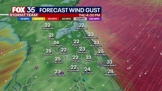 Low pressure system to crank up, likely bring tropical storm like conditions to Florida this weekend