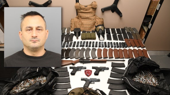 Florida man armed with guns, thousands of ammunition rounds arrested after wild, high-speed chase: police