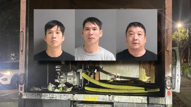 Trio nabbed for stealing hundreds of gallons of used cooking oil from Central Florida restaurants, police say