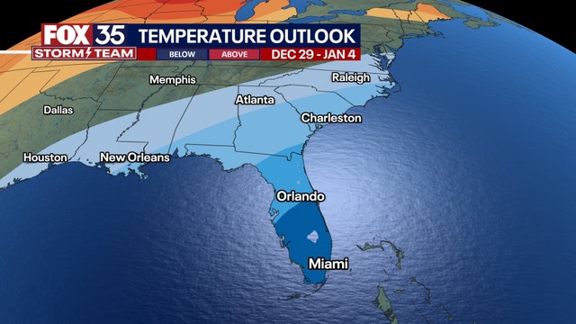 Christmas Day Forecast: Central Florida county-by-county holiday weather