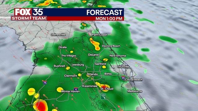 Christmas Eve Forecast: Wet weather is on its way to Central Florida