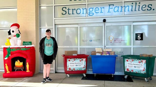 Florida teen donates 300 toys to kids at Arnold Palmer Hospital for Children
