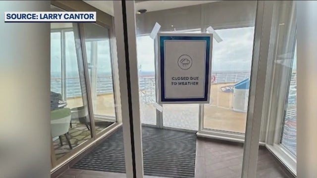 Cruisers stuck at sea as rough weather closes cruise ports: 'I'm bummed'