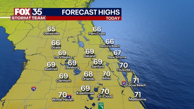 Orlando weather: Temperatures, humidity on the rise heading into the weekend across Central Florida