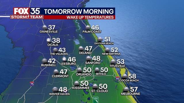 Another cool morning ahead for Central Florida before warm weather returns