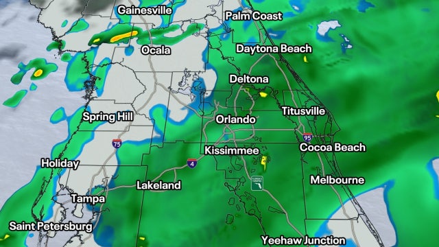 Orlando weather: Rainy Thursday makes way for chilly New Year's across Central Florida
