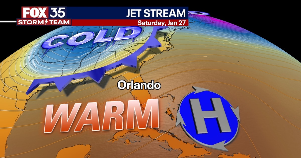 Orlando weather: Warm temps return to Central Florida but cold front ...