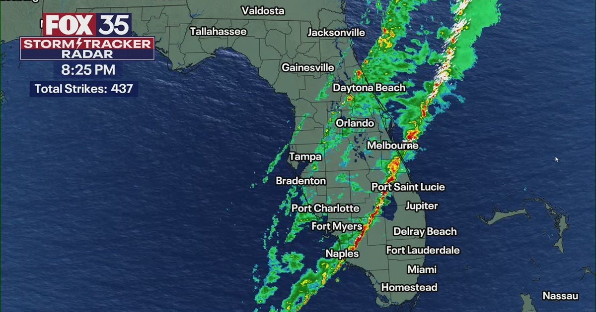 Live weather radar Orlando: Tracking severe storms in Florida | FOX 35 ...