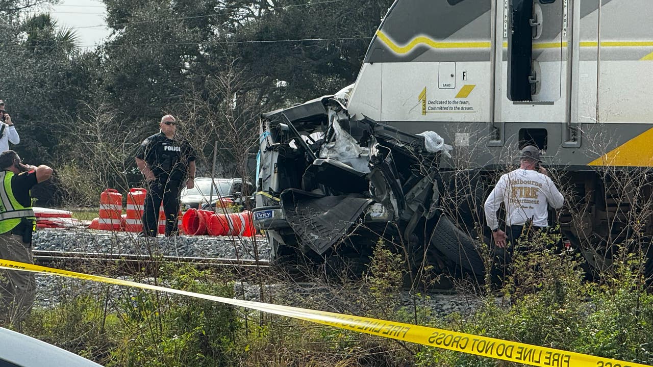 Brightline train involved in second collision in Melbourne this week; same spot as 2 days ago - Vimarsana News