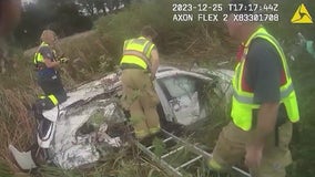 Florida mother of 3 reflects on Christmas Day car crash, those who came to her rescue