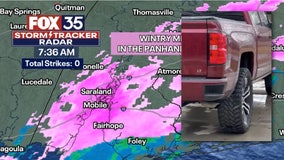 Snow in Florida?! Panhandle wakes up to rare, wintry mix on Tuesday thanks to strong cold front