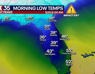 Cold front coming to Florida this weekend to bring fall vibes with