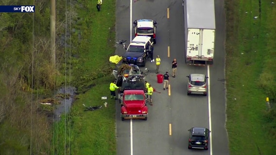 Deadly crash shuts down WB lane of State Road 46 in Brevard County