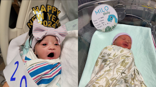 2024 New Year's Babies: Meet the first Florida babies born in the new year
