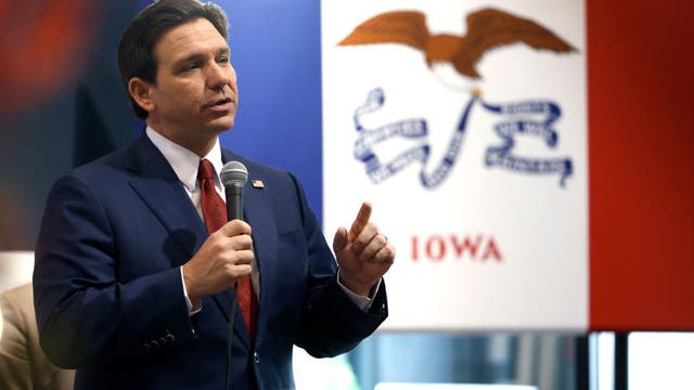 DeSantis won't drop out of 2024 race if he loses to Trump in Iowa: 'Totally made up'