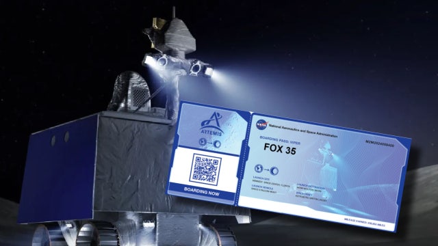 How you can go to the Moon on NASA's first-ever robotic lunar rover without ever leaving Earth