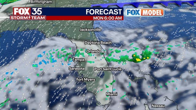 Orlando weather: Cloudy and dry Saturday