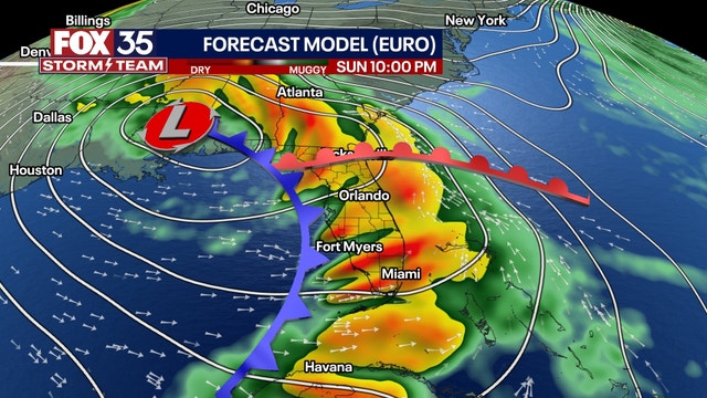 Orlando weather forecast: 'Southern soaker' system headed toward Florida