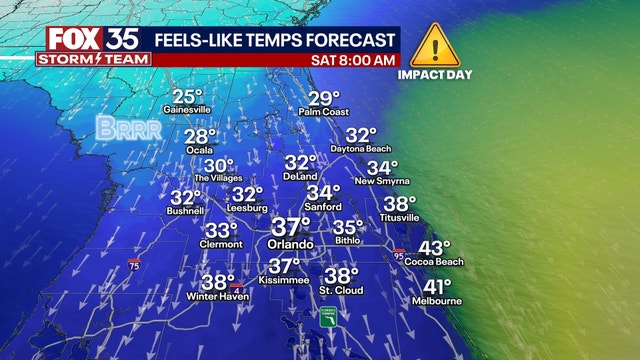 Orlando weather: Central Florida braces for cooler temperatures