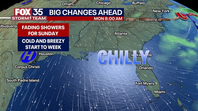 Orlando weather: Warm temps in store across Central Florida ahead of cold front