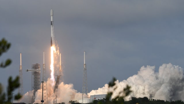 SpaceX launching Falcon 9 rocket from Florida