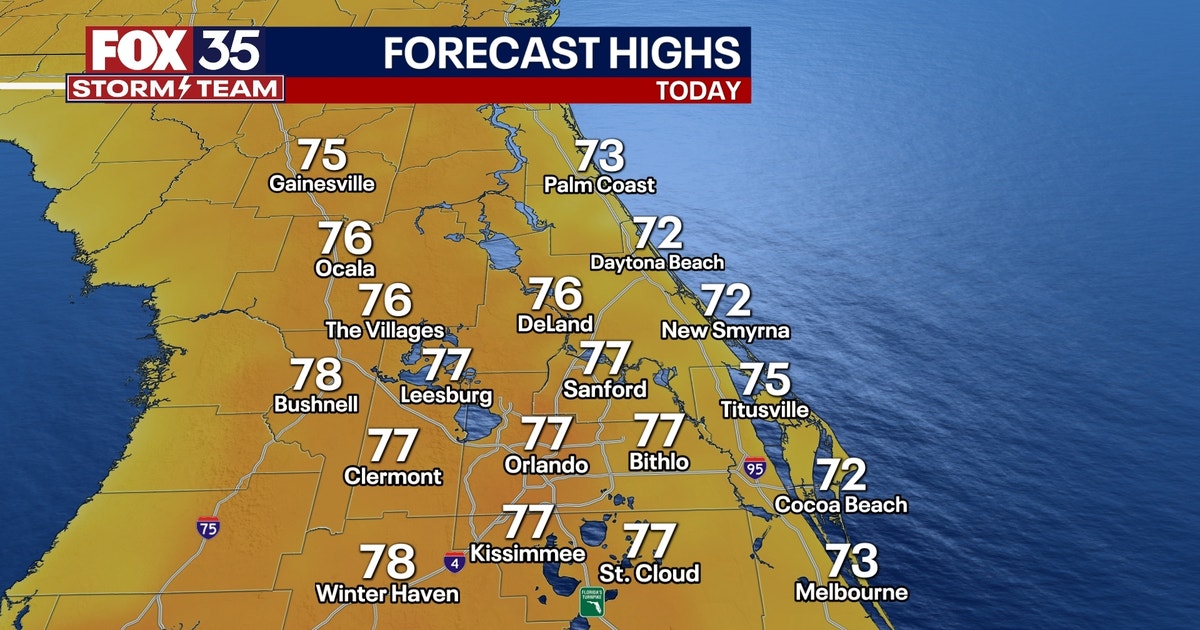 Orlando weather: Clouds will continue into the weekend | FOX 35 Orlando