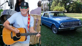 Jimmy Buffett's 1963 Ford Falcon, registered in Florida, going up for auction