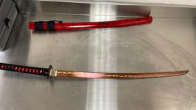 Samurai sword-wielding man arrested in Washington state Walmart after screaming threats, police say