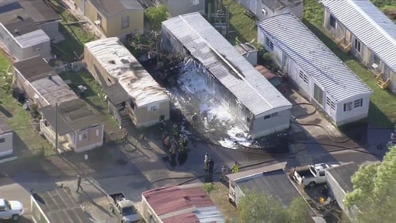 Multiple agencies respond to 2 mobile home fires in Cocoa