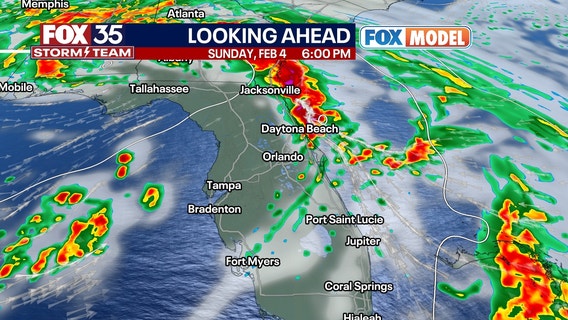 Orlando weather forecast: Showers, strong storms to impact Central Florida this weekend