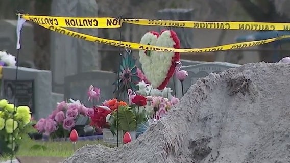 Daytona Beach mother distraught after daughter's casket removed days after burial