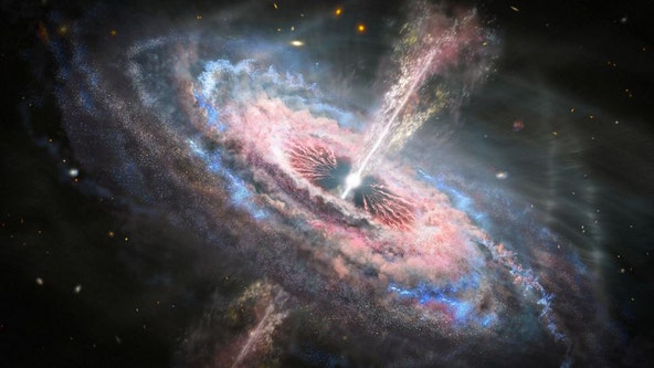 Astronomers discover what could be universe's brightest object with black hole gobbling a sun a day