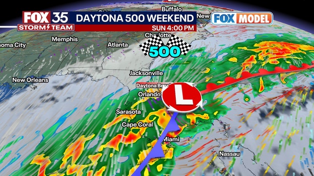 Orlando weather: Pleasant Friday in Central Florida ahead of rainy Daytona 500 weekend