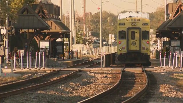 SunRail trains delayed, canceled after vehicle collision in Longwood, police say