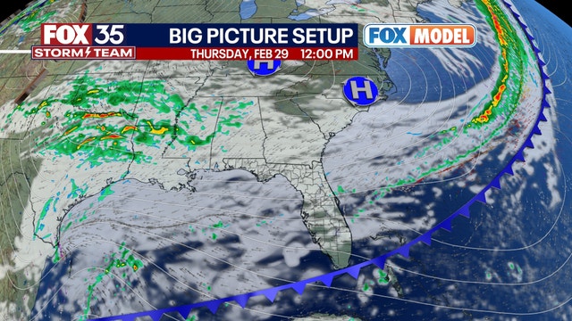 Orlando weather: Clouds increase on Thursday ahead of weekend showers