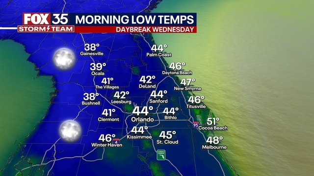 Orlando weather: Central Florida embraces cool, clear skies for week ahead