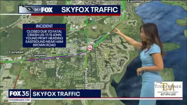 1 dead, 1 injured in early morning Kissimmee crash, troopers say