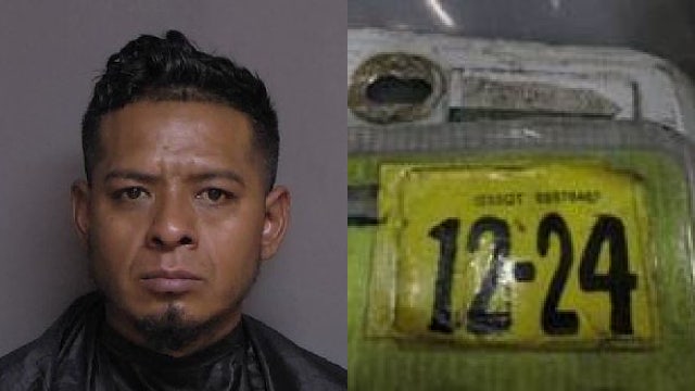 Florida deputies bust driver for allegedly modifying registration decal with permanent marker