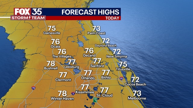 Orlando weather: Clouds will continue into the weekend